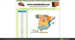 Desktop Screenshot of canalalbaniles.com